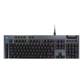 LOGITECH G915 X USB-A Przewodowa Klawiatura Gamingowa Niskoprofilowa Dotykowa Czarna Qwerty US