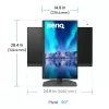 Monitor komputerowy BenQ SW242Q 61,2 cm (24,1 cala) 2560 x 1600 pikseli WQXGA LED Czarny