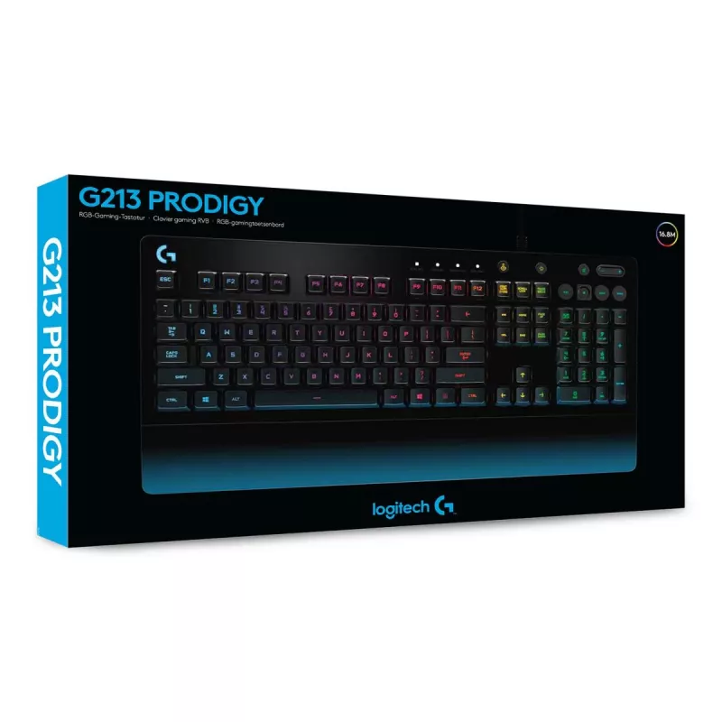 LOGITECH G213 Prodigy Gaming klawiatura USB - Azerty Belgian