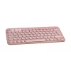 LOGITECH Pebble Keys 2 K380s - Kompaktowa klawiatura Bluetooth - Róż tonalny - Qwerty Int