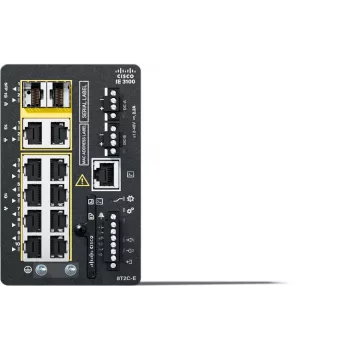 CISCO Ie3100 W/8ge miedź 2ge Combo Fixed Sys sieciowy Essentials