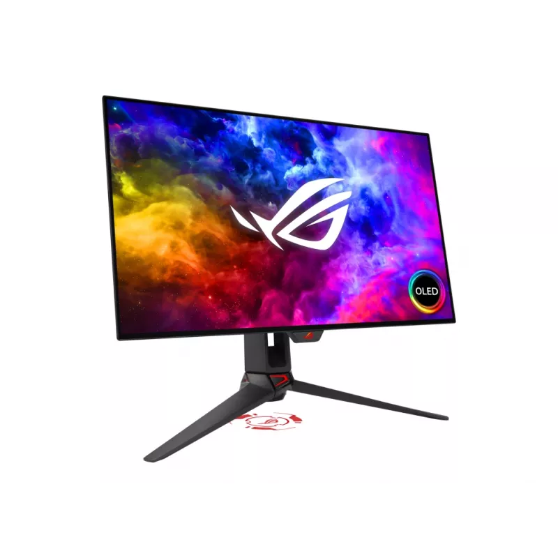 Monitor komputerowy ASUS ROG Swift OLED PG27AQDM, 67,3 cm (26,5 cala), 2560 x 1440 pikseli, Wide Quad HD, czarny