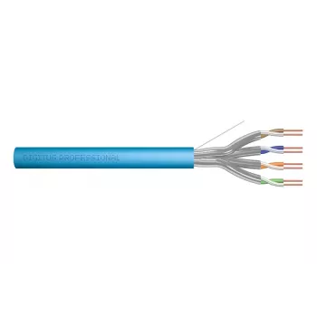 Kabel instalacyjny DIGITUS - CAT6a - U/FTP - AWG 23/1 - 305m - niebieski