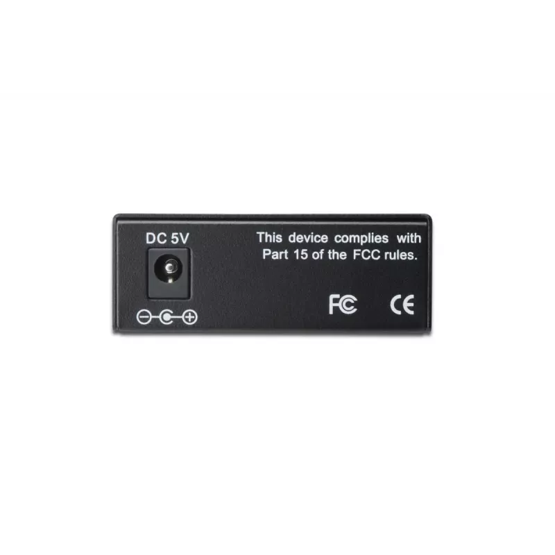 DIGITUS Media Converter, Singlemode, BiDi, WDM Gigabit Ethernet, Tx1310nm / Rx1550nm, złącze SC, Do 20 km