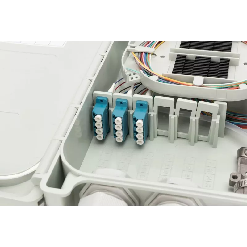 Digitus FTTH/FTTB puszka rozdzielcza zmontowana OS2 12 włókien LC/PC