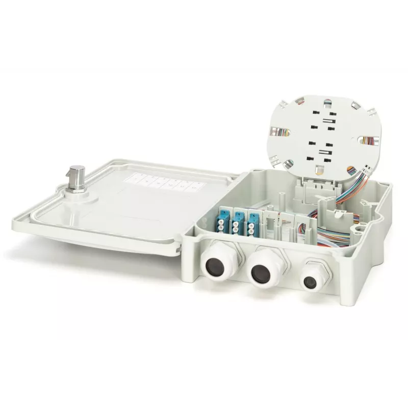 Digitus FTTH/FTTB puszka rozdzielcza zmontowana OS2 12 włókien LC/PC