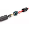 Kabel sieciowy Digitus DN-93905-OD RJ45 na RJ45 CAT 6A 1m czarny