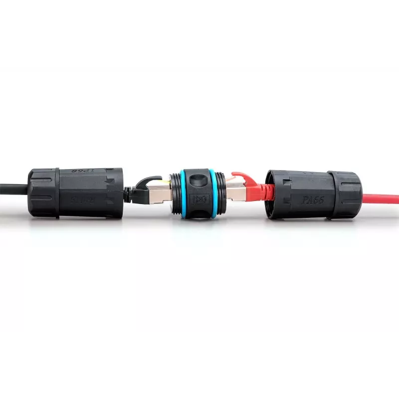 Kabel sieciowy Digitus DN-93905-OD RJ45 na RJ45 CAT 6A 1m czarny