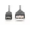 Kabel połączeniowy DIGITUS USB 2.0, typ A - mini B (5pin) M/M, 1m