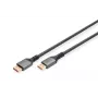 Kabel przyłączeniowy DIGITUS PREMIUM DisplayPort 2.1 - M/M 1m 16K UHD 80G obudowa aluminiowa