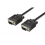 Kabel połączeniowy do monitora DIGITUS VGA, HD15 M/M, 5 m 3Coax/7C, 2x ferryt czarny