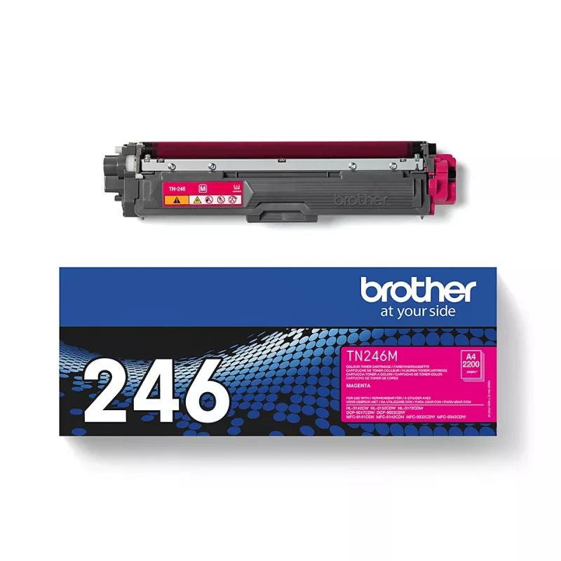 Kaseta z tonerem Brother TN-246M 1 szt. Oryginalny magenta