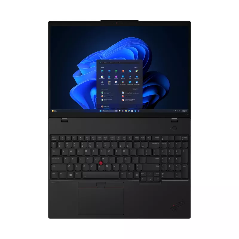 Lenovo ThinkPad L16 Gen 2 (AMD) Copilot+ PC AMD Ryzen™ AI 7 350 Laptop 40.6 cm (16 cali) WUXGA 32 GB DDR5-SDRAM 1 TB SSD Wi-Fi 7 (802.11be) Windows 11 Pro Niemiecki Czarny