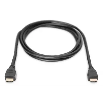 Kabel przyłączeniowy DIGITUS HDMI Ultra High Speed, typ A M/M, 2m z Ethernetem, UHD 8K 60p, czarny