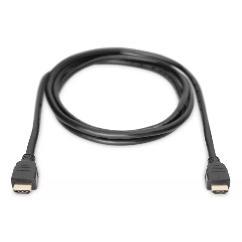 Kabel przyłączeniowy DIGITUS HDMI Ultra High Speed, typ A M/M, 2m z Ethernetem, UHD 8K 60p, czarny