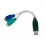 DIGITUS Adapter z USB na 2x PS/2 (DA-70118)