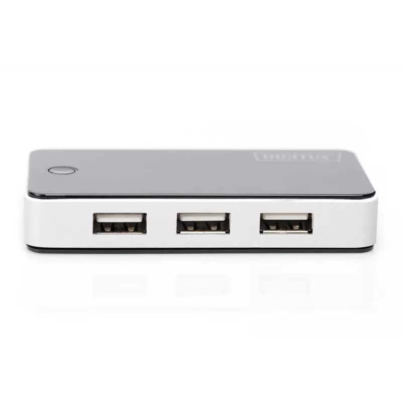 DIGITUS USB 2.0 7-Portowy Hub Czarny (da-70222)