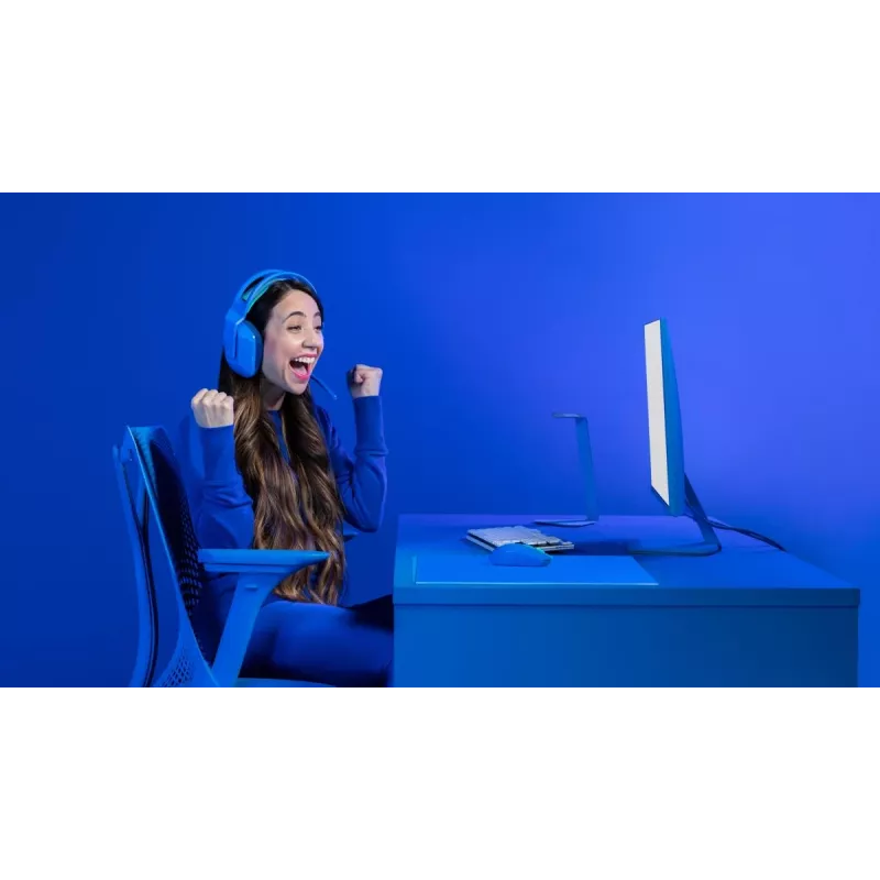 LOGITECH G305 Lightspeed Bezprzewodowa mysz gamingowa niebieska Ewr2