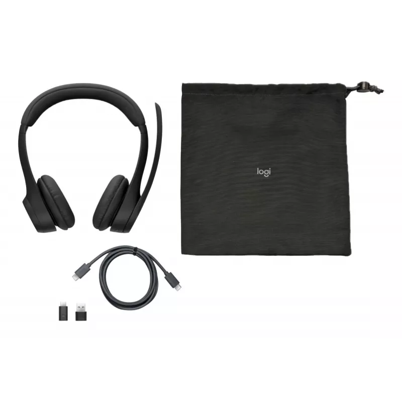 LOGITECH Bezprzewodowe słuchawki - Zone 305 - Midnight Black