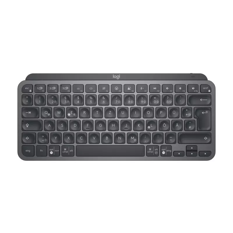 LOGITECH MX Keys Mini For Business - Bezprzewodowa klawiatura - Grafit - Układ QWERTY niemiecki