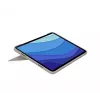 LOGITECH Combo Touch - Piaskowy do iPada Pro 11 cali (1., 2., 3. gen.) - niemiecki - QWERTZ