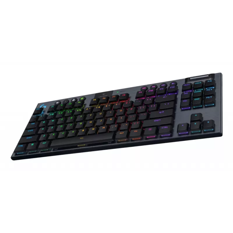 LOGITECH G915 X Lightspeed TKL Bezprzewodowa Klawiatura Gamingowa - Czarny Qwertz Deutsch Clicky