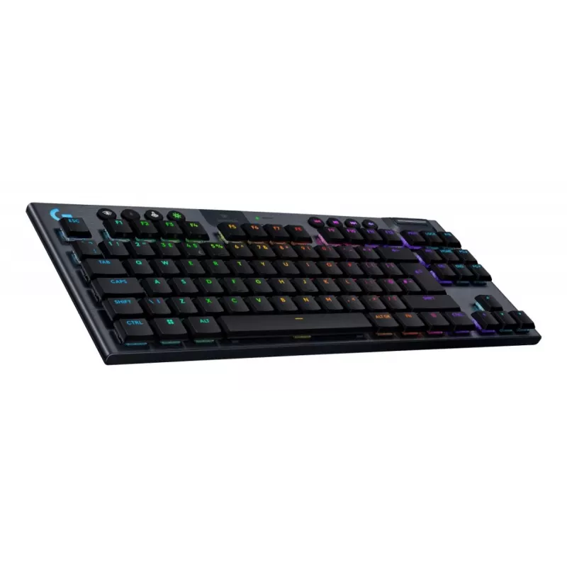 LOGITECH G915 X Lightspeed TKL Bezprzewodowa Klawiatura Gamingowa - Czarny Qwertz Deutsch Clicky