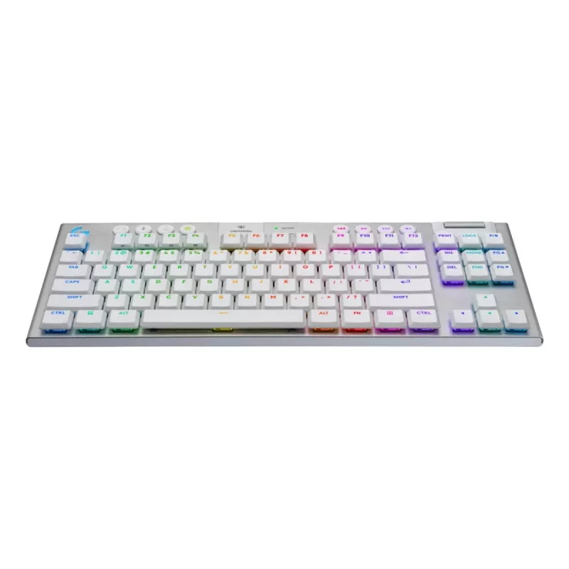 LOGITECH G915 X Lightspeed TKL Bezprzewodowa Niskoprofilowa Klawiatura Gamingowa Biała Tactile - Qwertz Deutsch