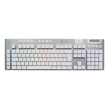 Logitech G G915 X LIGHTSPEED Klawiatura Gaming USB RF Wireless Bluetooth QWERTZ Niemiecka Biała
