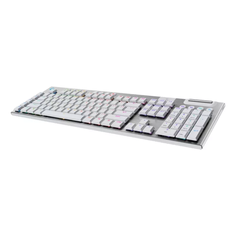 Logitech G G915 X LIGHTSPEED Klawiatura Gaming USB RF Wireless Bluetooth QWERTZ Niemiecka Biała