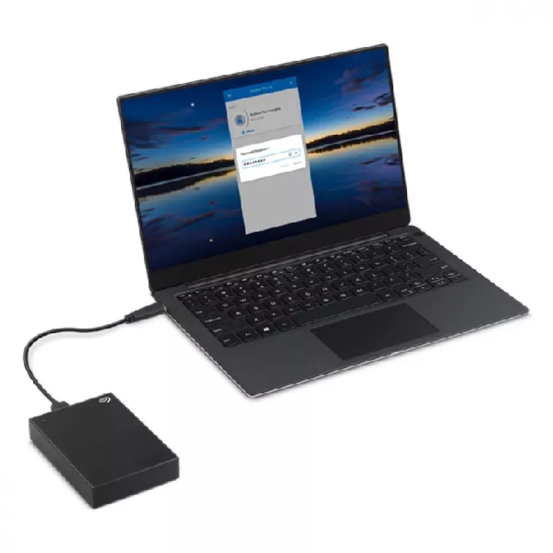 Zewnętrzny dysk twardy Seagate One Touch 2 TB Micro-USB B 3.2 Gen 1 (3.1 Gen 1) Czarny