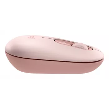 LOGITECH Bezprzewodowy Zestaw - Pop Icon - Róż i Biel Qwertz Niemiecki