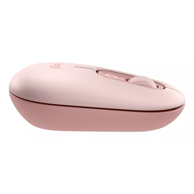 LOGITECH Bezprzewodowy Zestaw - Pop Icon - Róż i Biel Qwertz Niemiecki