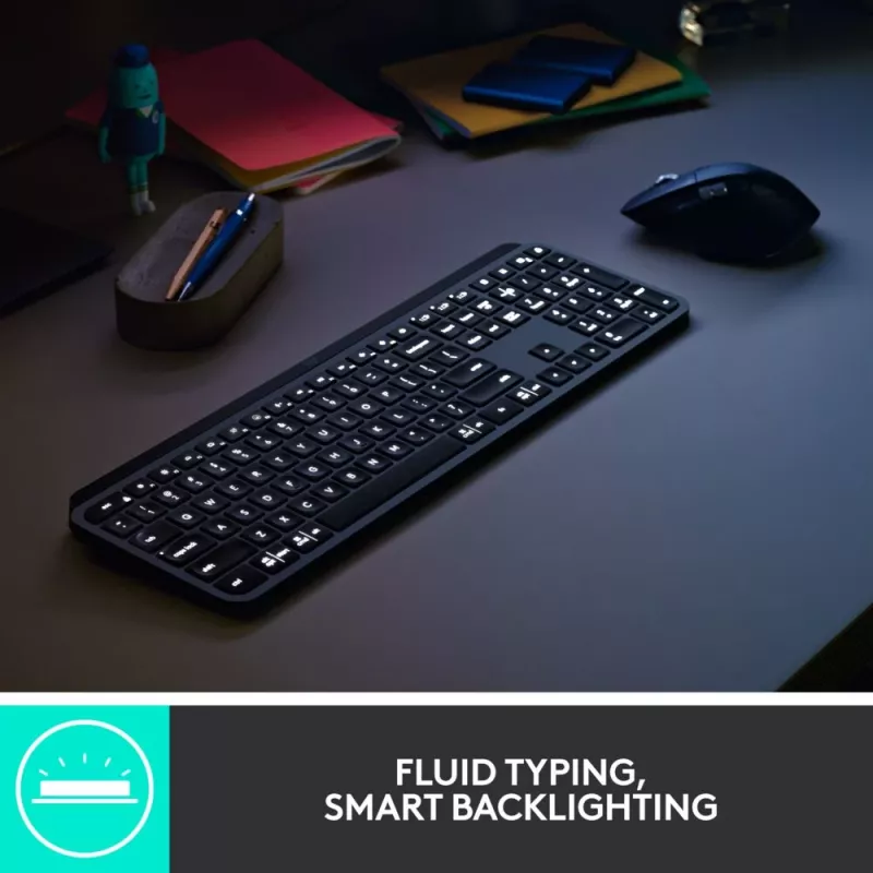 LOGITECH MX Keys Combo For Business Gen 2 - Grafit - Qwerty Hiszpański