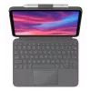 LOGITECH Combo Touch do iPada (10. generacji) - Oxford szary - Swiss Qwertz