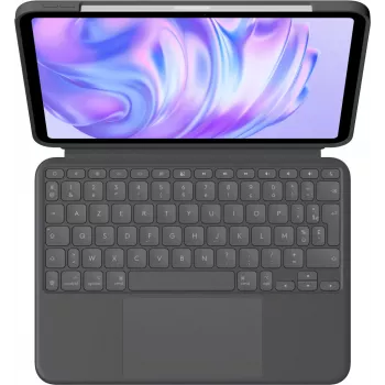 LOGITECH Combo Touch etui z klawiaturą - iPad Pro 11in M4/M5 - grafitowy - Azerty francuski