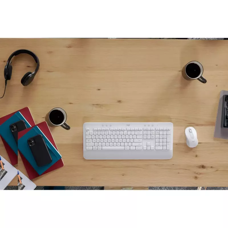 Logitech Signature MK650 Combo dla Firm – Bezprzewodowa Klawiatura i Mysz Pełnowymiarowa