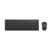 Kensington K75562DE, Bezprzewodowy, RF Wireless, Membranowa, QWERTZ, Czarny, Mysz w zestawie