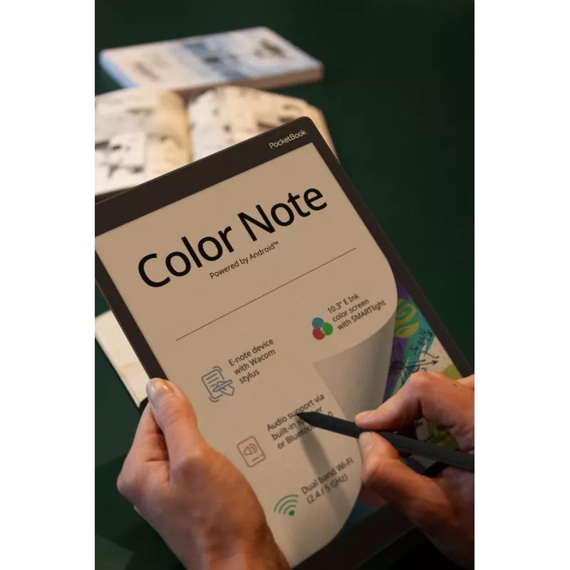 Czytnik e-booków PocketBook Color Note 32GB Wi-Fi 10,3 cala E Ink Kaleido