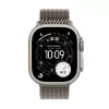 APPLE Watch Ultra 3 GPS + Cellular 49mm Natural Titanium Koperta z Natural Titanium Milanese Loop