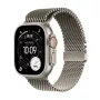 APPLE Watch Ultra 3 GPS + Cellular 49mm Natural Titanium Koperta z Natural Titanium Milanese Loop