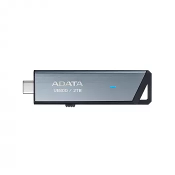 Pamięć USB ADATA AELI-UE800-2T-CSG 2 TB USB Type-C 3.2 Gen 2 (3.1 Gen 2) Srebrny