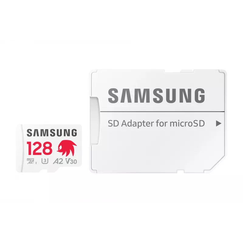 Karta pamięci MicroSDXC Samsung MB-MD128S, 128 GB, UHS-I, Klasa 10, U3, odczyt do 180 MB/s, zapis 130 MB/s