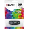 EMTEC C410 Color Mix - 32GB USB Stick - USB 2.0 - niebieski