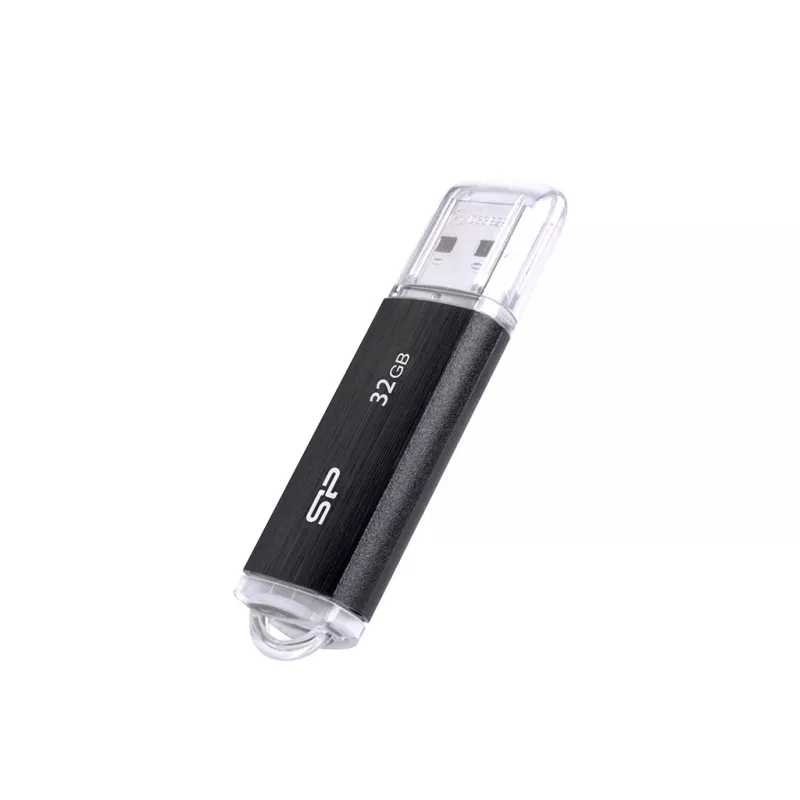 SILICON POWER Ultima U02 - 32 GB pamięć USB - USB 2.0 - czarna