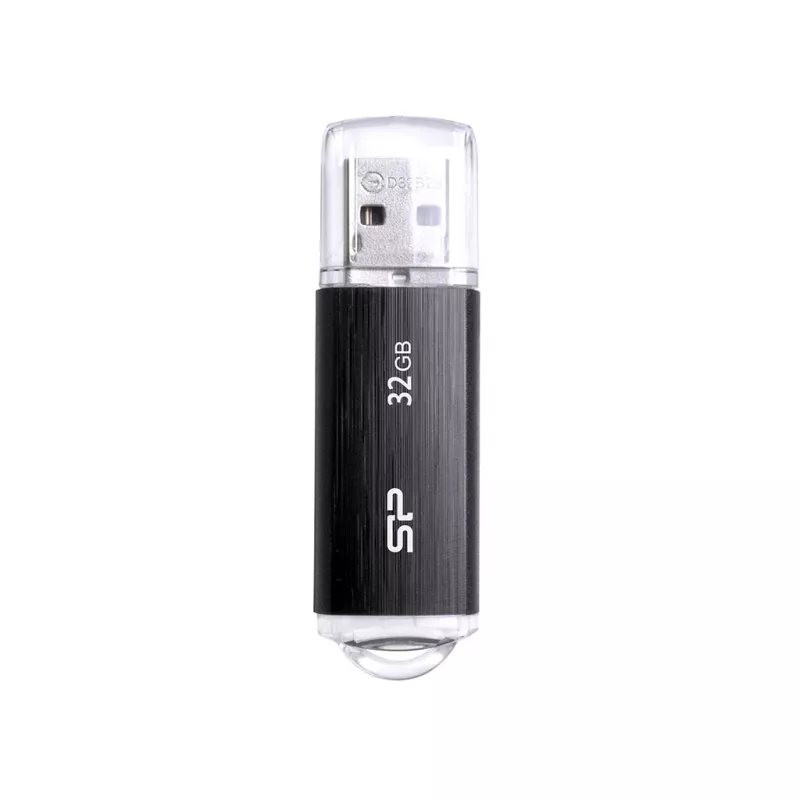 SILICON POWER Ultima U02 - 32 GB pamięć USB - USB 2.0 - czarna