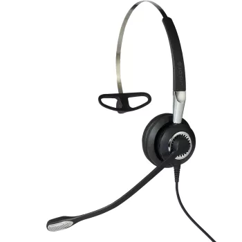 Jabra BIZ 2400 II Mono, 3-1, przewodowy, biuro/centrum telefoniczne, 54 g, słuchawka, czarny, srebrny