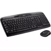 LOGITECH Wireless Desktop Mk330 - Czarny - Qwerty Uk