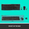 LOGITECH Wireless Desktop Mk270 - Qwertzu Swiss-Lux-lux