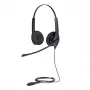 Jabra BIZ 1500 Duo QD EMEA, przewodowy, biuro/centrum telefoniczne, 20 - 4500 Hz, 74 g, słuchawki, czarny